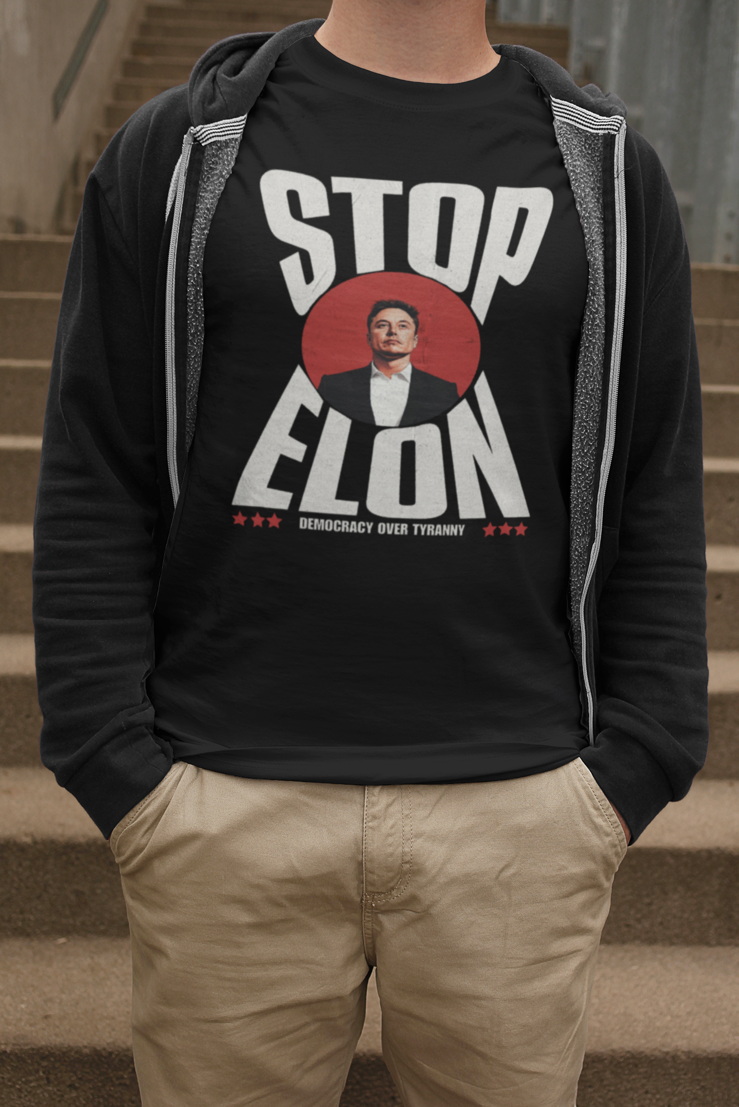 Stop Elon T-Shirt